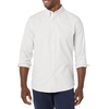 Amazon Essentials Men’s Long-Sleeve Regular-Fit Cotton Thermal Waffle Knit Shirt(Light Grey Vertical Stripe)