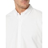 Amazon Essentials Men’s Long-Sleeve Regular-Fit Cotton Thermal Waffle Knit Shirt(White)
