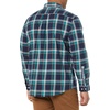 Amazon Essentials Men’s Long-Sleeve Regular-Fit Stretch Poplin Shirt(Navy/Green  Plaid)