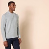 Amazon Essentials Men’s Long-Sleeve Soft Touch Cotton Blend Henley Sweater(Medium Grey Heather)
