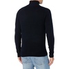 Amazon Essentials Men’s Long-Sleeve Soft Touch Cotton Blend Turtleneck Sweater(Black)