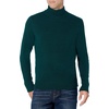 Amazon Essentials Men’s Long-Sleeve Soft Touch Cotton Blend Turtleneck Sweater(Forest Green)