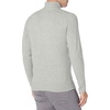 Amazon Essentials Men’s Long-Sleeve Soft Touch Cotton Blend Turtleneck Sweater(Light Grey)
