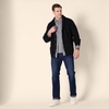 Amazon Essentials Men’s Long-Sleeve Soft Touch Shawl Collar Cardigan(Black)