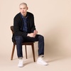 Amazon Essentials Men’s Long-Sleeve Soft Touch V-Neck Cardigan Sweater(Black)
