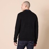 Amazon Essentials Men’s Long-Sleeve Soft Touch V-Neck Cardigan Sweater(Black)
