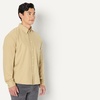 Amazon Essentials Men’s Modern Oversized-Fit Cotton Button-Down Oxford Shirt(Tan)