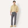 Amazon Essentials Men’s Modern Oversized-Fit Cotton Button-Down Oxford Shirt(Tan)
