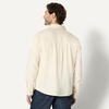 Amazon Essentials Men’s Modern Oversized-Fit Denim Button-Down Shirt, Button Front(Ecru)