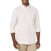 Amazon Essentials Men’s Oxford Shirt, Slim-Fit Stretch, Long-Sleeve, Button Up(Pale Pink)