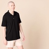 Amazon Essentials Men’s Regular Fit Golf Polo Shirt, Moisture-Wicking Quick Dry, Recycled Polyester, Short Sleeve(Black)