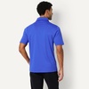 Amazon Essentials Men’s Regular Fit Golf Polo Shirt, Moisture-Wicking Quick Dry, Recycled Polyester, Short Sleeve(Blue)