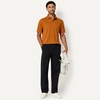 Amazon Essentials Men’s Regular Fit Golf Polo Shirt, Moisture-Wicking Quick Dry, Recycled Polyester, Short Sleeve(Caramel)