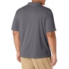 Amazon Essentials Men’s Regular Fit Golf Polo Shirt, Moisture-Wicking Quick Dry, Recycled Polyester, Short Sleeve(Dark Grey Heather)