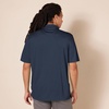 Amazon Essentials Men’s Regular Fit Golf Polo Shirt, Moisture-Wicking Quick Dry, Recycled Polyester, Short Sleeve(Dark Navy)