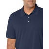 Amazon Essentials Men’s Regular Fit Golf Polo Shirt, Moisture-Wicking Quick Dry, Recycled Polyester, Short Sleeve(Dark Navy)