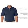 Amazon Essentials Men’s Regular Fit Golf Polo Shirt, Moisture-Wicking Quick Dry, Recycled Polyester, Short Sleeve(Dark Navy)