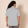 Amazon Essentials Men’s Regular Fit Golf Polo Shirt, Moisture-Wicking Quick Dry, Recycled Polyester, Short Sleeve(Light Grey Heather)