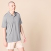Amazon Essentials Men’s Regular Fit Golf Polo Shirt, Moisture-Wicking Quick Dry, Recycled Polyester, Short Sleeve(Light Grey Heather)