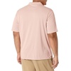 Amazon Essentials Men’s Regular Fit Golf Polo Shirt, Moisture-Wicking Quick Dry, Recycled Polyester, Short Sleeve(Light Pink)