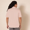 Amazon Essentials Men’s Regular Fit Golf Polo Shirt, Moisture-Wicking Quick Dry, Recycled Polyester, Short Sleeve(Light Pink)