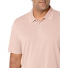 Amazon Essentials Men’s Regular Fit Golf Polo Shirt, Moisture-Wicking Quick Dry, Recycled Polyester, Short Sleeve(Light Pink)