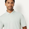 Amazon Essentials Men’s Regular Fit Golf Polo Shirt, Moisture-Wicking Quick Dry, Recycled Polyester, Short Sleeve(Light Sage Green)