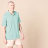 Amazon Essentials Men’s Regular Fit Golf Polo Shirt, Moisture-Wicking Quick Dry, Recycled Polyester, Short Sleeve(Pale Aqua Blue)