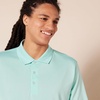 Amazon Essentials Men’s Regular Fit Golf Polo Shirt, Moisture-Wicking Quick Dry, Recycled Polyester, Short Sleeve(Pale Aqua Blue)