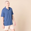 Amazon Essentials Men’s Regular Fit Golf Polo Shirt, Moisture-Wicking Quick Dry, Recycled Polyester, Short Sleeve(Washed Blue)