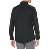Amazon Essentials Men’s Regular Fit Long Sleeve Wrinkle Resistant Stretch Dress Shirt(Black)