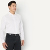 Amazon Essentials Men’s Regular Fit Long Sleeve Wrinkle Resistant Stretch Dress Shirt(Lavender White Windowpane)