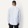 Amazon Essentials Men’s Regular Fit Long Sleeve Wrinkle Resistant Stretch Dress Shirt(Light Blue)