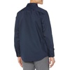 Amazon Essentials Men’s Regular Fit Long Sleeve Wrinkle Resistant Stretch Dress Shirt(Navy)