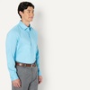 Amazon Essentials Men’s Regular Fit Long Sleeve Wrinkle Resistant Stretch Dress Shirt(Sky Blue)