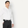 Amazon Essentials Men’s Regular Fit Long Sleeve Wrinkle Resistant Stretch Dress Shirt(White)