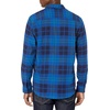Amazon Essentials Men’s Regular Fit Long-Sleeve Flannel Shirt, Soft Brushed Cotton, Lightweight yet Warm(Black Blue Plaid)