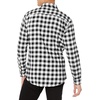 Amazon Essentials Men’s Regular Fit Long-Sleeve Flannel Shirt, Soft Brushed Cotton, Lightweight yet Warm(Black Buffalo Plaid)