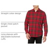 Amazon Essentials Men’s Regular Fit Long-Sleeve Flannel Shirt, Soft Brushed Cotton, Lightweight yet Warm(Black Red Yellow Large Plaid)