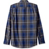 Amazon Essentials Men’s Regular Fit Long-Sleeve Flannel Shirt, Soft Brushed Cotton, Lightweight yet Warm(Blue Charcoal Heather Plaid)