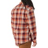 Amazon Essentials Men’s Regular Fit Long-Sleeve Flannel Shirt, Soft Brushed Cotton, Lightweight yet Warm(Burgundy Orange Plaid)