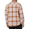 Amazon Essentials Men’s Regular Fit Long-Sleeve Flannel Shirt, Soft Brushed Cotton, Lightweight yet Warm(Mauve Rust Plaid)