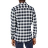 Amazon Essentials Men’s Regular Fit Long-Sleeve Flannel Shirt, Soft Brushed Cotton, Lightweight yet Warm(Navy Plaid)