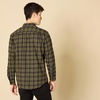 Amazon Essentials Men’s Regular Fit Long-Sleeve Flannel Shirt, Soft Brushed Cotton, Lightweight yet Warm(Olive)