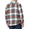 Amazon Essentials Men’s Regular Fit Long-Sleeve Flannel Shirt, Soft Brushed Cotton, Lightweight yet Warm(Red White Tartan Plaid)