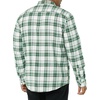 Amazon Essentials Men’s Regular Fit Long-Sleeve Flannel Shirt, Soft Brushed Cotton, Lightweight yet Warm(White Plaid)