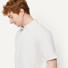 Amazon Essentials Men’s Regular Fit Short Sleeve Linen Shirt(Light Grey)