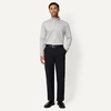Amazon Essentials Men’s Regular Fit Stretch Wrinkle Free Button Down Collar Dress Shirt(Grey)