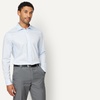 Amazon Essentials Men’s Regular Fit Stretch Wrinkle Free Spread Collar Dress Shirt(Light Blue)
