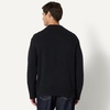 Amazon Essentials Men’s Regular-Fit Cotton Blend V-Neck Sweater(Black)